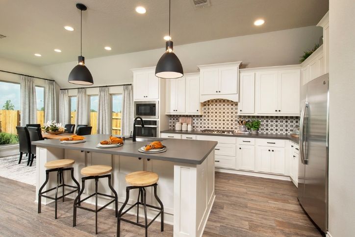 Perry Model Home kitchen in Elyson