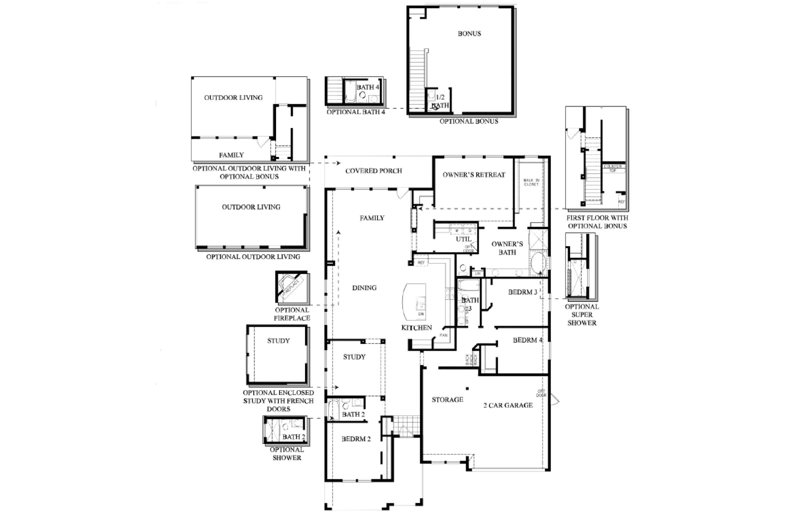 David Weekley Homes Floor Plans Texas