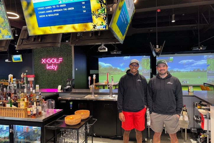 Elyson friends open X-Golf Katy as area’s newest family entertainment venue